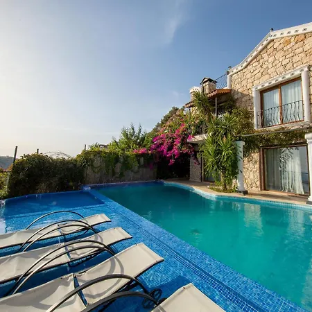 Sea View - Private Pool- 7 Min To Kalkan